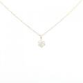 K18YG ソリティア ダイヤモンド ネックレス 0.10CT