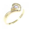 K18YG タンザナイト リング 0.09CT