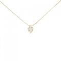 K18YG ダイヤモンド ネックレス 0.07CT