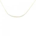 K18YG ダイヤモンド ネックレス 0.22CT