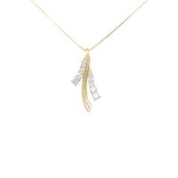 K18YG ダイヤモンド ネックレス 0.50CT
