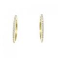 K18YG ダイヤモンド ピアス 0.50CT