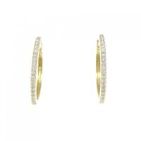 K18YG ダイヤモンド ピアス 0.50CT