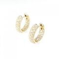 K18YG ダイヤモンド ピアス 1.02CT