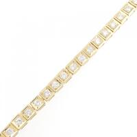 K18YG ダイヤモンド ブレスレット 2.00CT