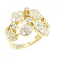 K18YG ダイヤモンド リング