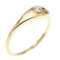 K18YG ダイヤモンド リング 0.02CT
