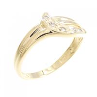 K18YG ダイヤモンド リング 0.04CT