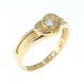 K18YG ダイヤモンド リング 0.07CT