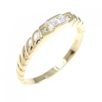 K18YG ダイヤモンド リング 0.15CT
