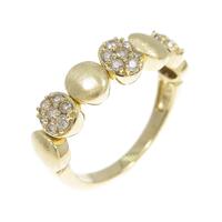 K18YG ダイヤモンド リング 0.17CT