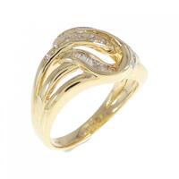 K18YG ダイヤモンド リング 0.43CT