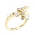 K18YG ダイヤモンド リング 0.50CT