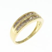 K18YG ダイヤモンド リング 1.00CT