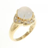 K18YG ムーンストーン リング