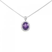 PT アメジスト ネックレス 3.32CT