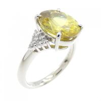 PT スフェーン リング 3.73CT