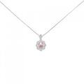 PT フラワー サファイヤ ネックレス 0.635CT