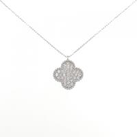 PT フラワー ダイヤモンド ネックレス 1.00CT