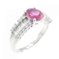 PT ルビー リング 0.80CT
