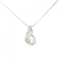 PT/K18YG ダイヤモンド ネックレス 0.711CT