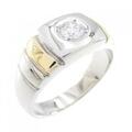 PT/K18YG ダイヤモンド リング 0.273CT