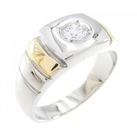 PT/K18YG ダイヤモンド リング 0.273CT