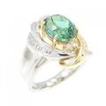 PT/K18YG トルマリン リング 3.00CT