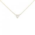 【リメイク】K18YG ダイヤモンド ネックレス 0.363CT H SI2 ハートシェイプ