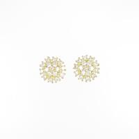 【リメイク】K18YG ダイヤモンド ピアス 0.60CT