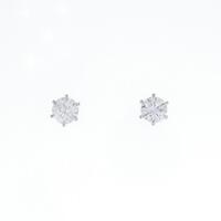 【リメイク】プラチナダイヤモンドピアス 0.317CT 0.320CT G?H I1 G?F