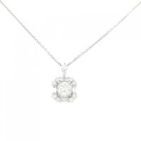 【新品】PT ダイヤモンド ネックレス 0.511CT E SI2 VG