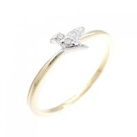 アガット ダイヤモンドリング 0.03CT