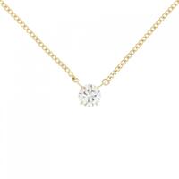 ギンザ タナカ ソリティア ダイヤモンドネックレス 0.57CT