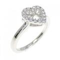 タサキ デインジャー ハート リング 0.12CT