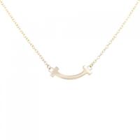 ティファニー Tスマイル ミニ ネックレス