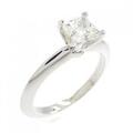 ティファニー プリンセス リング 0.63CT I VS1 スクエア