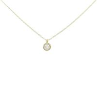 ハム ダイヤモンドネックレス 0.10CT