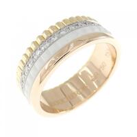 ブシュロン キャトル ホワイト スモール リング