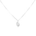 K18WG ダイヤモンド ネックレス 0.30CT