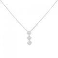 PT スリーストーン ダイヤモンド ネックレス 1.00CT