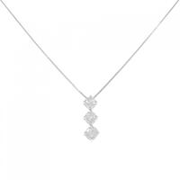 PT スリーストーン ダイヤモンド ネックレス 1.00CT
