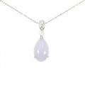 PT ラベンダーヒスイ ネックレス 10.18CT