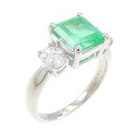 PT エメラルド リング 1.68CT