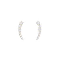 K18YG ダイヤモンド ピアス 0.46CT