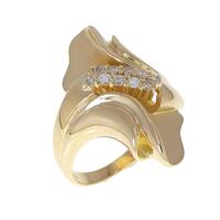 K18YG ダイヤモンド リング 0.20CT
