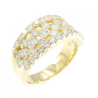 K18YG ダイヤモンド リング 2.00CT