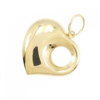 K18YG ハート ペンダント