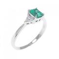PT エメラルド リング 0.47CT