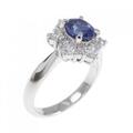 PT サファイヤ リング 1.09CT